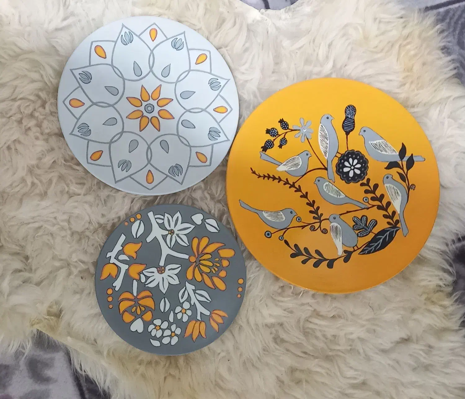 بشقاب سفالی|تابلو، نقاشی، عکس|مسجد سلیمان, |دیوار