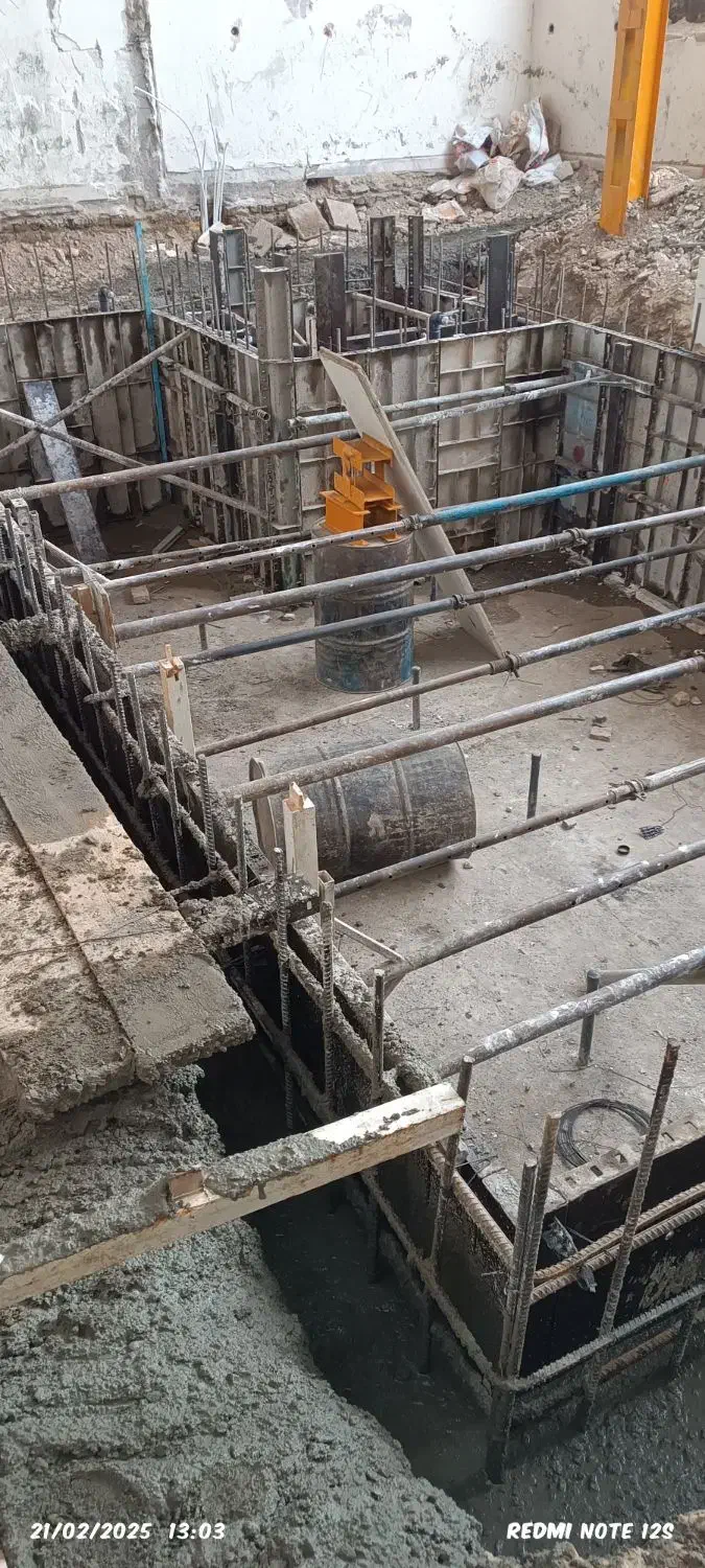 ساخت و اجرای استخر و فنداسیون واسکلت بتنی|خدمات پیشه و مهارت|کرج, کیانمهر|دیوار