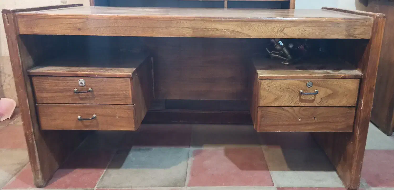 میز تحریر چوبی|میز تحریر و کامپیوتر|اردبیل, |دیوار