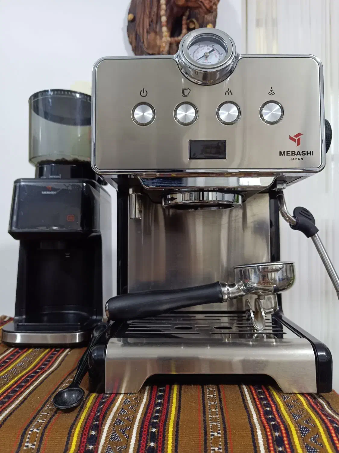 اسپرسو مباشی 2043 و آسیاب مباشی 2294|سماور، چایساز، قهوهساز|نیشابور, هفده شهریور|دیوار