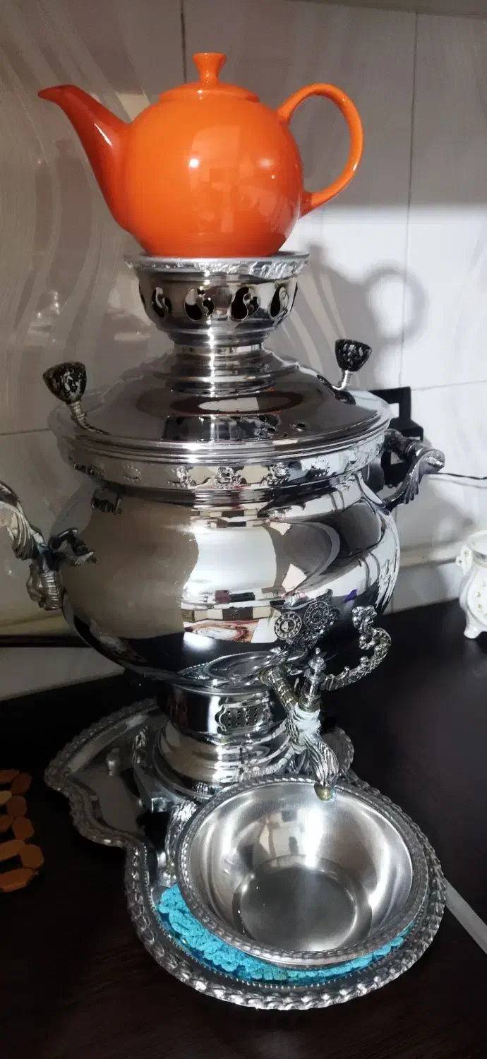 سماور هشت لیتری|سماور، چایساز، قهوهساز|نهاوند, |دیوار