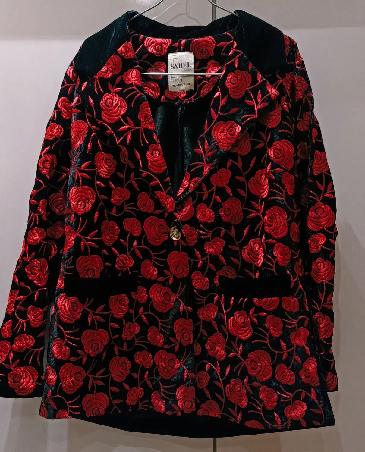 کت مجلسی مخمل سوزن دوزی|لباس|ارومیه, |دیوار