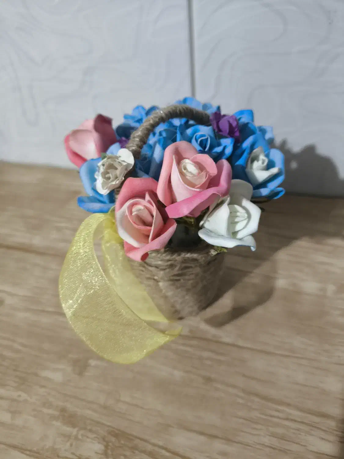 گل مصنوعی|صنایع دستی و سایر لوازم تزئینی|هشتگرد, هشتگرد قدیم|دیوار