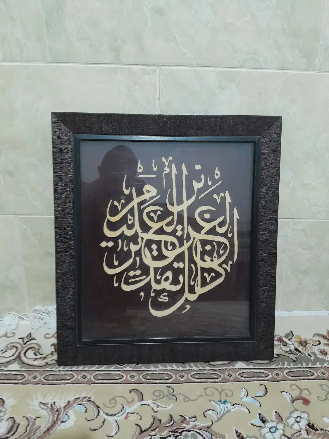 قاب معرق کاری|تابلو، نقاشی، عکس|مرودشت, فاز دوم شهرک فرهنگیان|دیوار