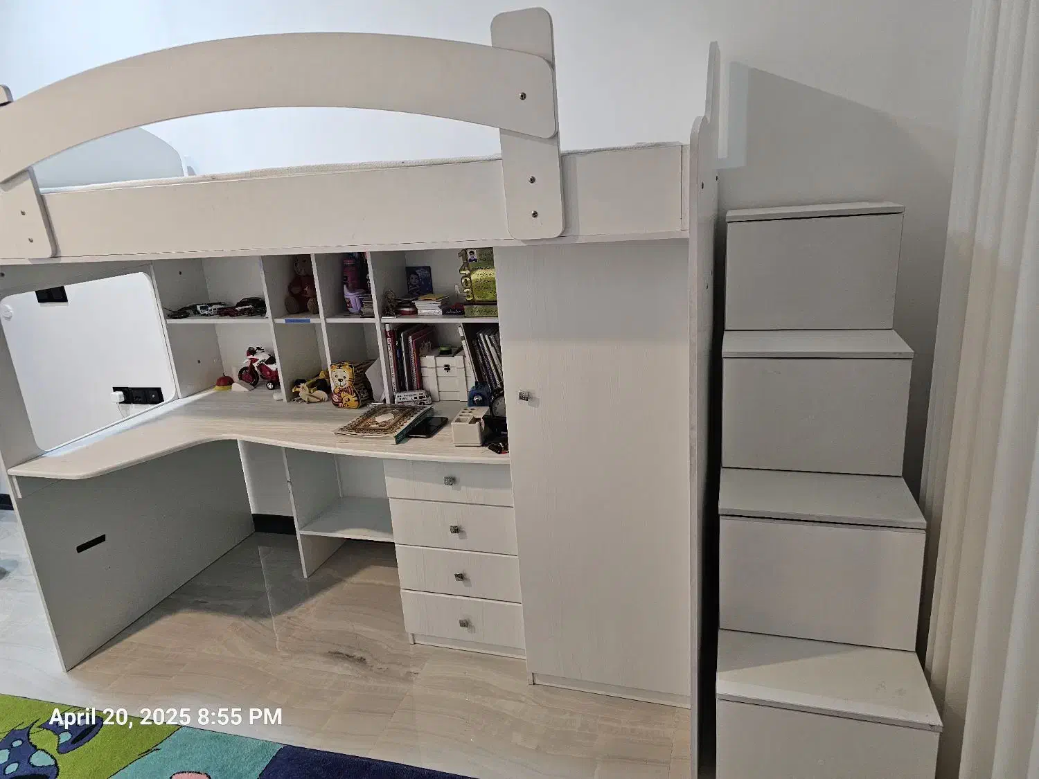 فروش تخت خواب دوطبقه طبقه نوجوان|تخت و سرویس خواب|جم, |دیوار