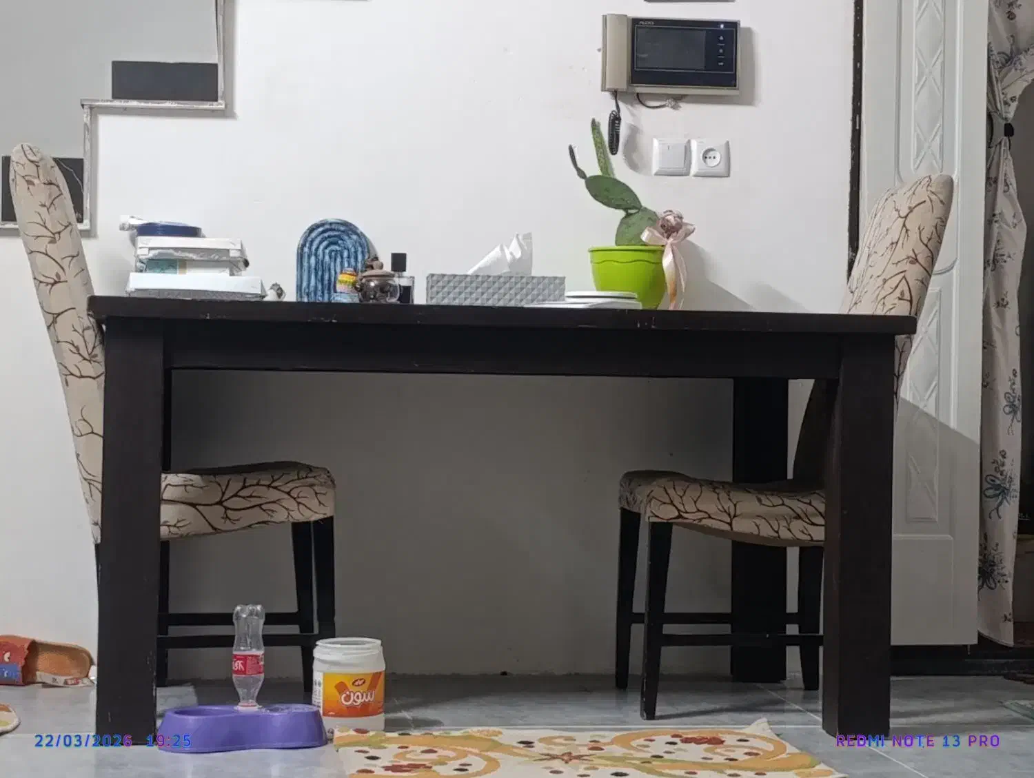 میز نهار خوری جنس محکم چوب راش|میز و صندلی غذاخوری|مشهد, ابوذر|دیوار