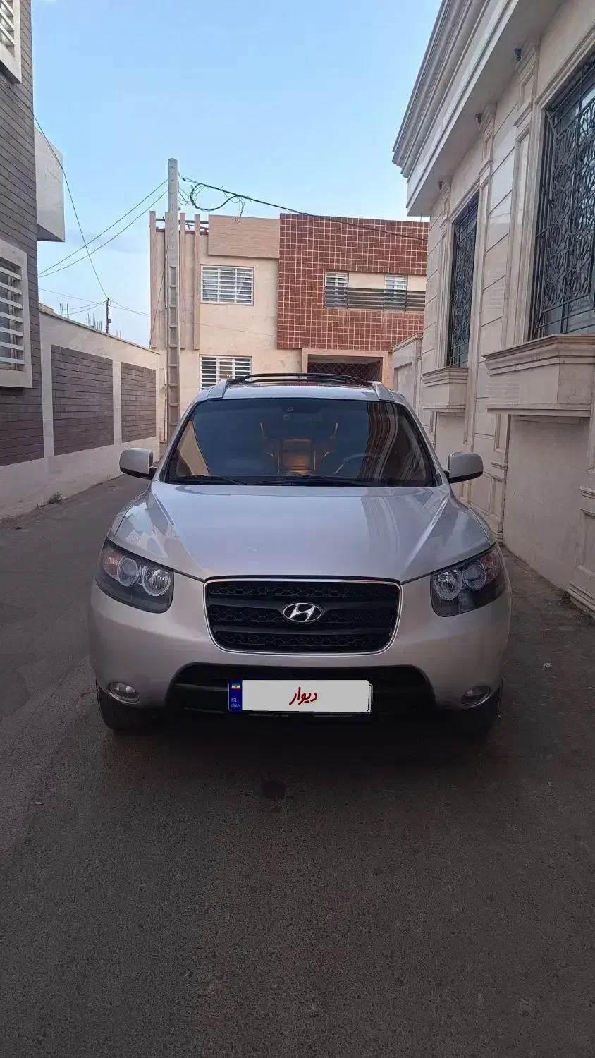 سانتافه2007فول نقره ای در حد صفر زرند|خودرو سواری و وانت|کرمان, |دیوار