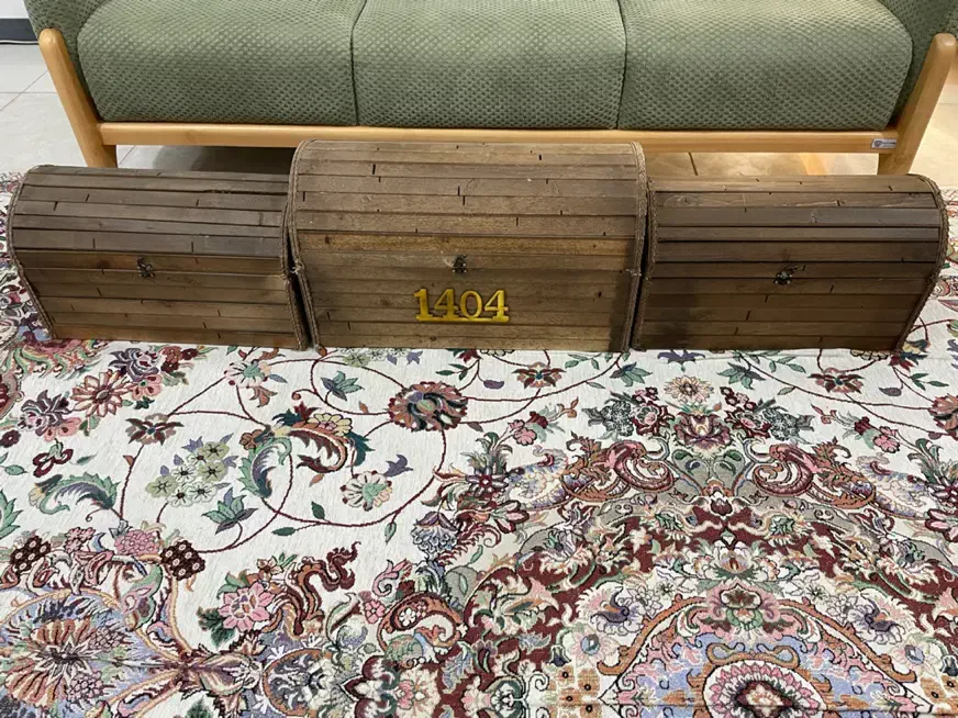 صندوقچه چوبی|صنایع دستی و سایر لوازم تزئینی|پاکدشت, پاکدشت (مامازند)|دیوار