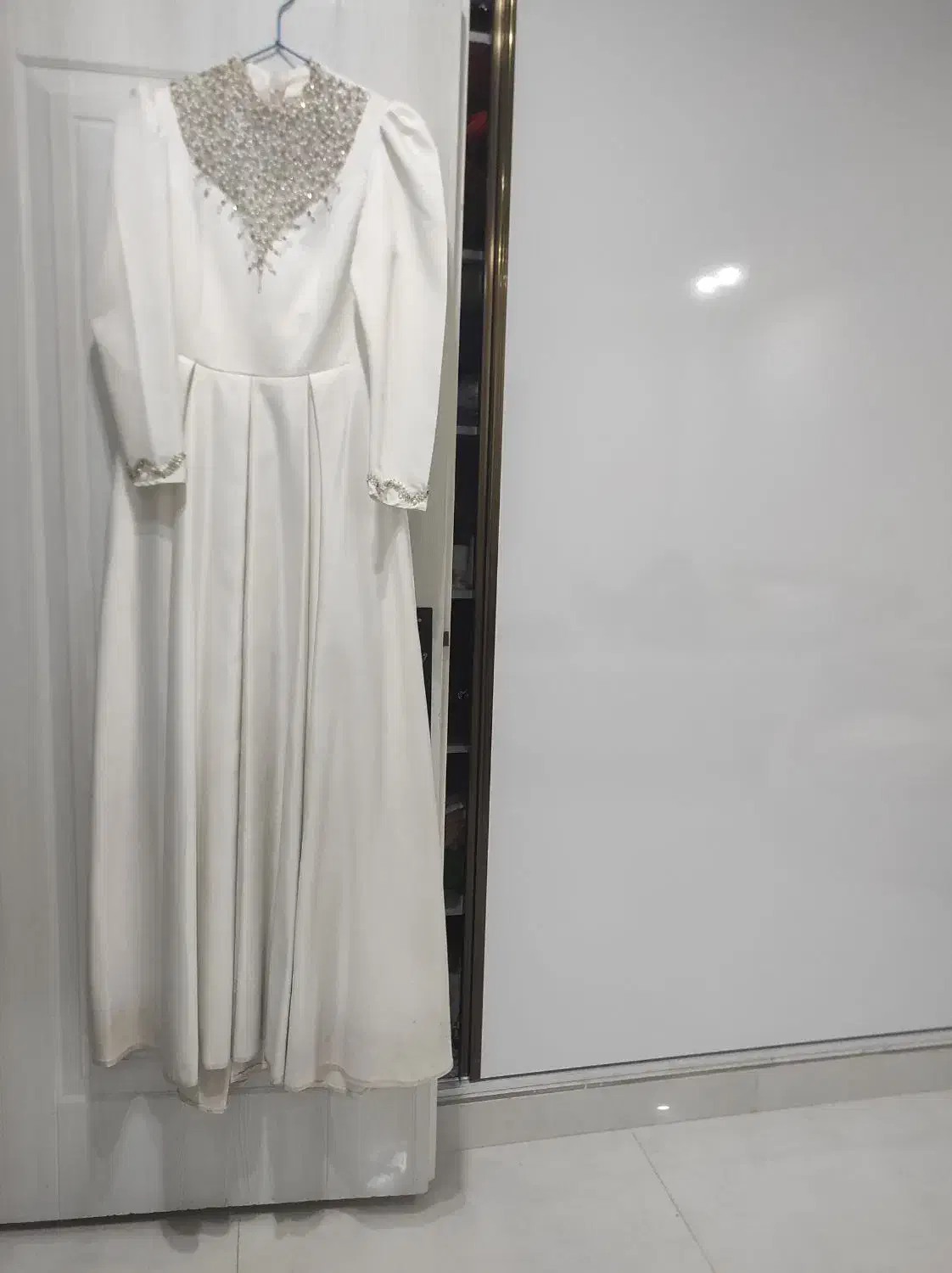 لباس مجلسی زنانه ساتن درجه یک|لباس|گرگان, |دیوار