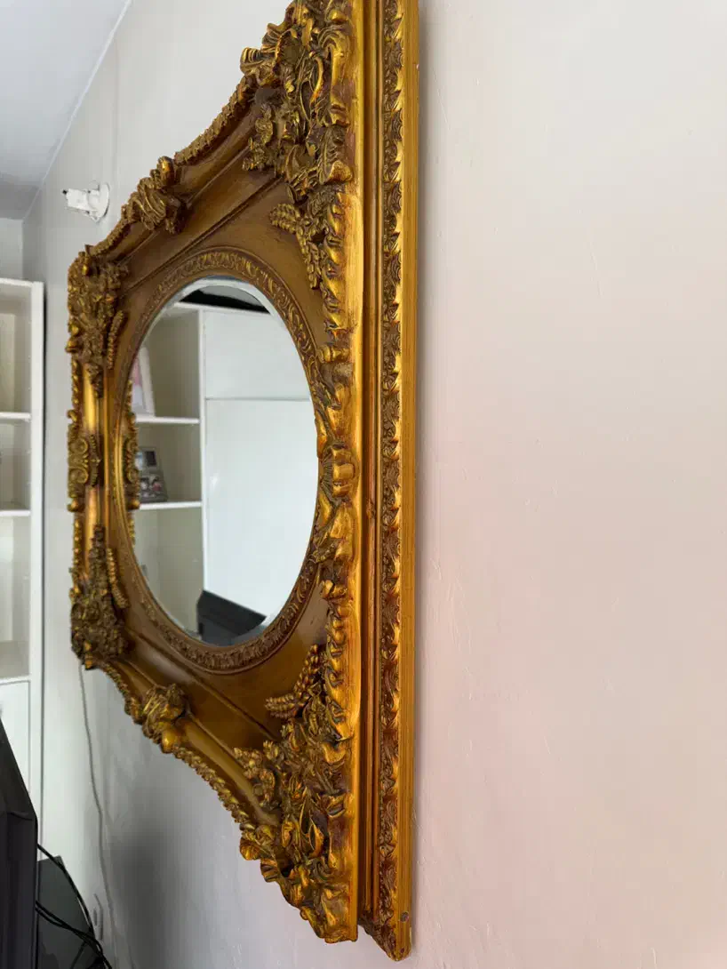 آینه دیواری چوبی کلاسیک لاکچری|آینه|تهران, سید خندان (جلفا)|دیوار