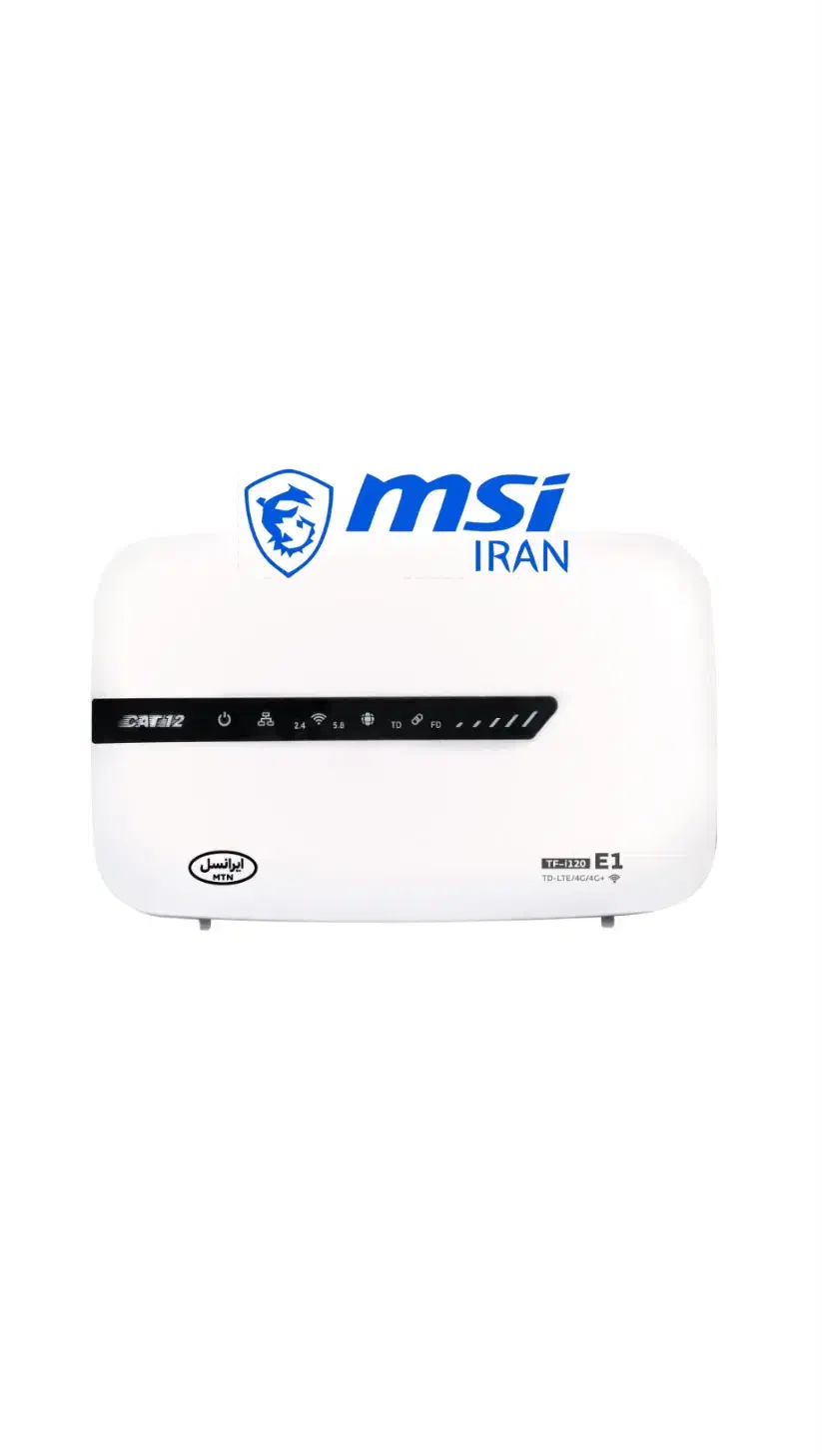 مودم 4G/TD-LTE ایرانسل مدل TF-i120 E1 با 100گیگ نت|مودم و تجهیزات شبکه|نسیم‌شهر, |دیوار
