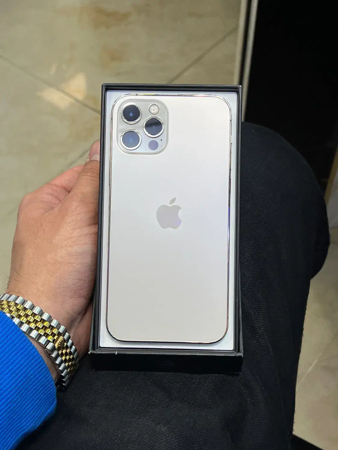 آیفون ۱۲ پرو ۲۵۶ گیگ پلمپ رزگلد iphone 12pro 256g|موبایل|تهران, پونک|دیوار