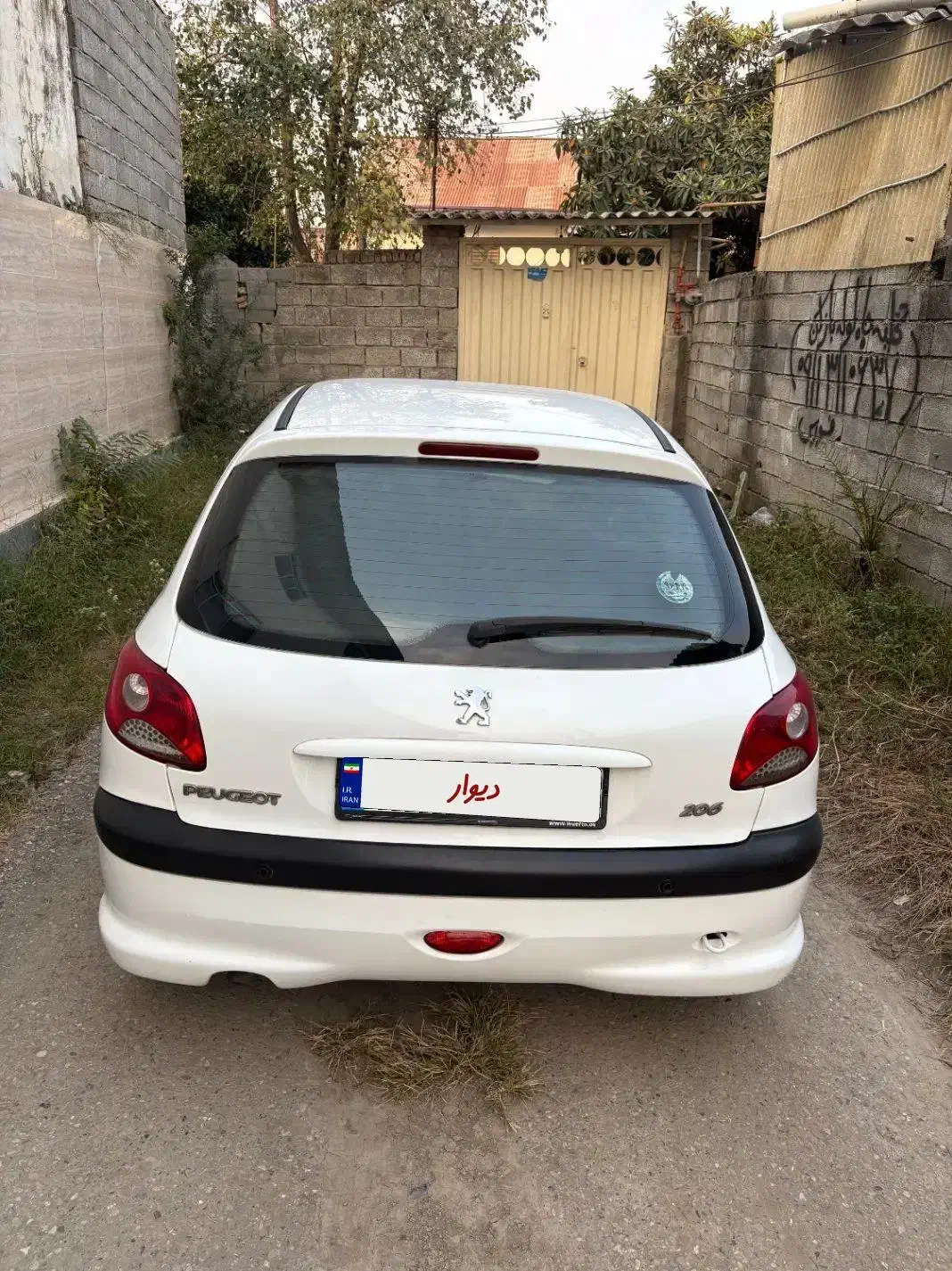 206 تیپ ۵ مدل ۹۵|خودرو سواری و وانت|بابل, |دیوار