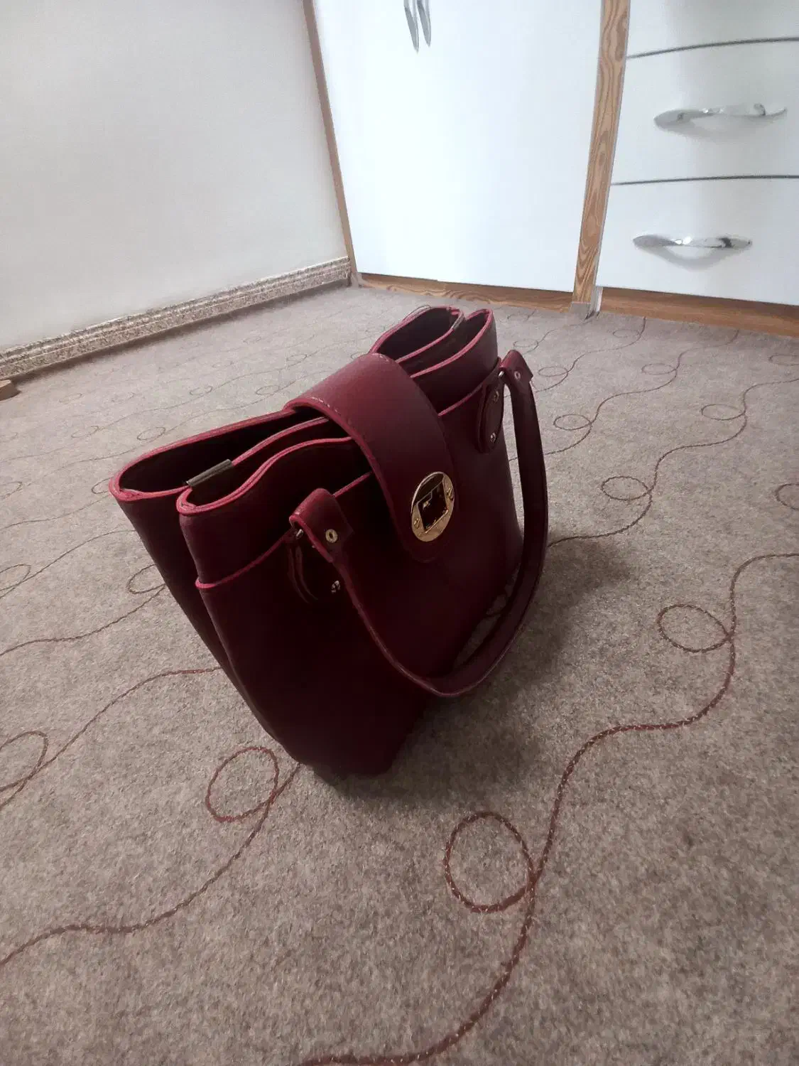 کیف زرشکی نو نو|کیف، کفش، کمربند|سبزوار, باهنر|دیوار