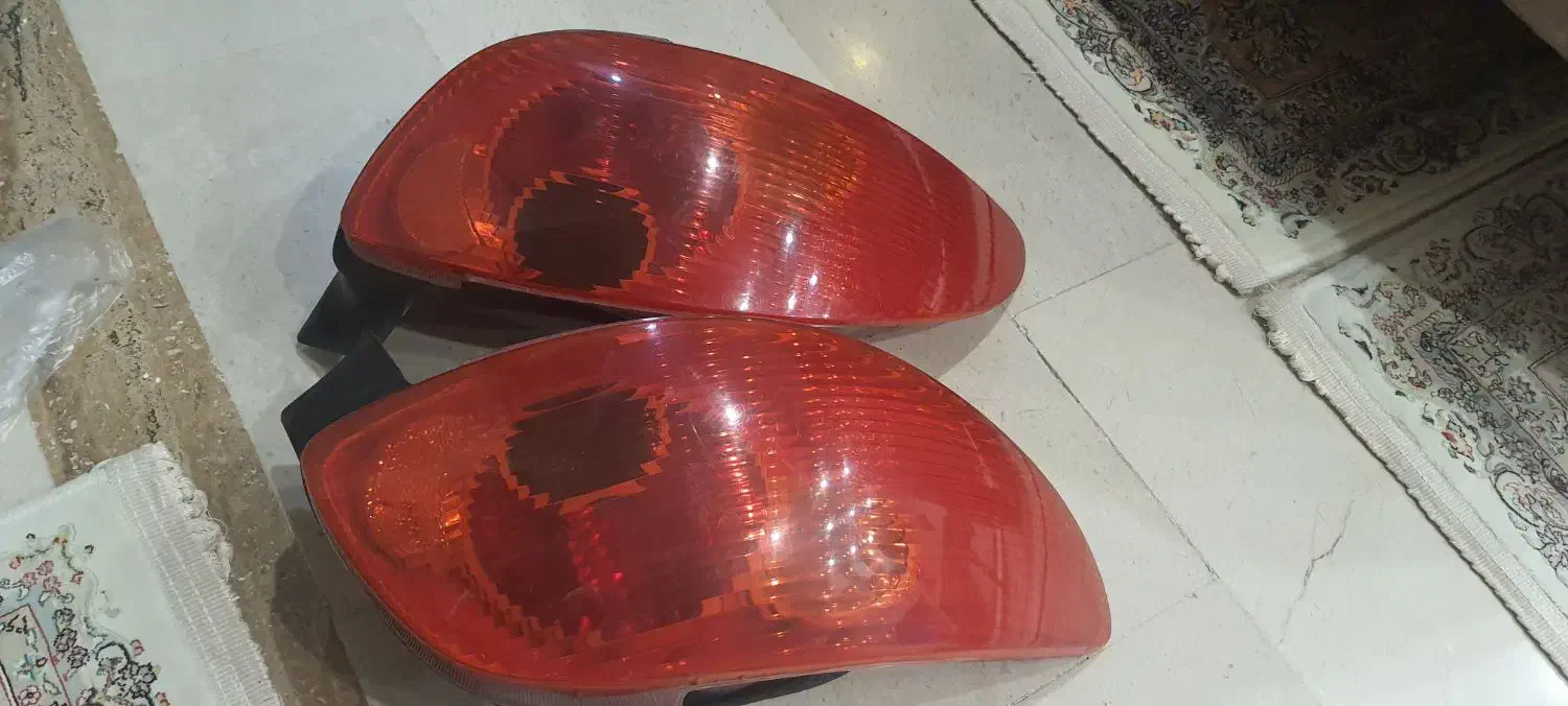 چراغ عقب و جلو و آینه بغل ۲۰۶ تیپ ۲|قطعات یدکی و لوازم جانبی|شهریار, شهریار|دیوار