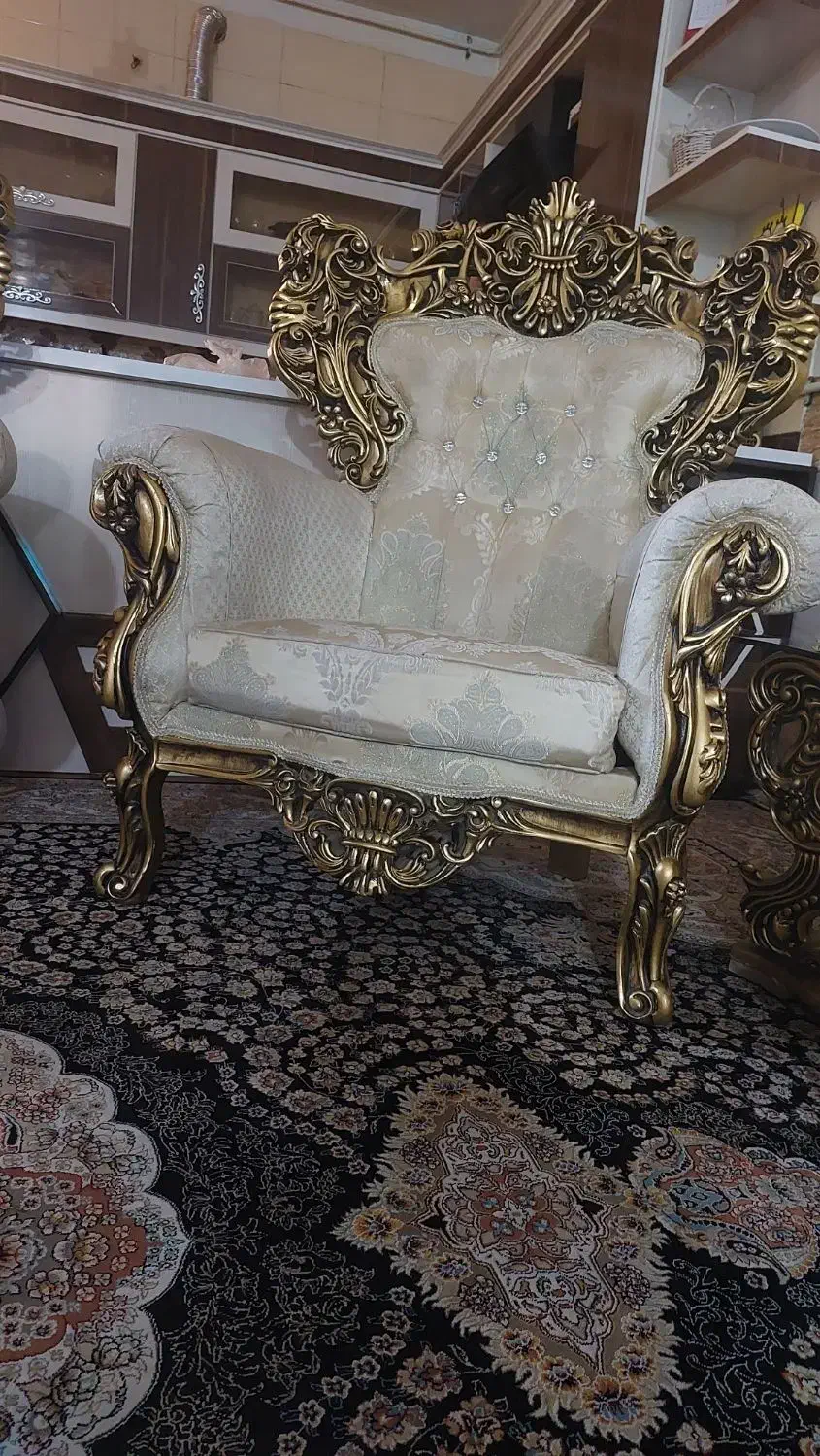 مبل سلطنتی|مبلمان خانگی و میز عسلی|اهواز, اسلام آباد شرقی|دیوار
