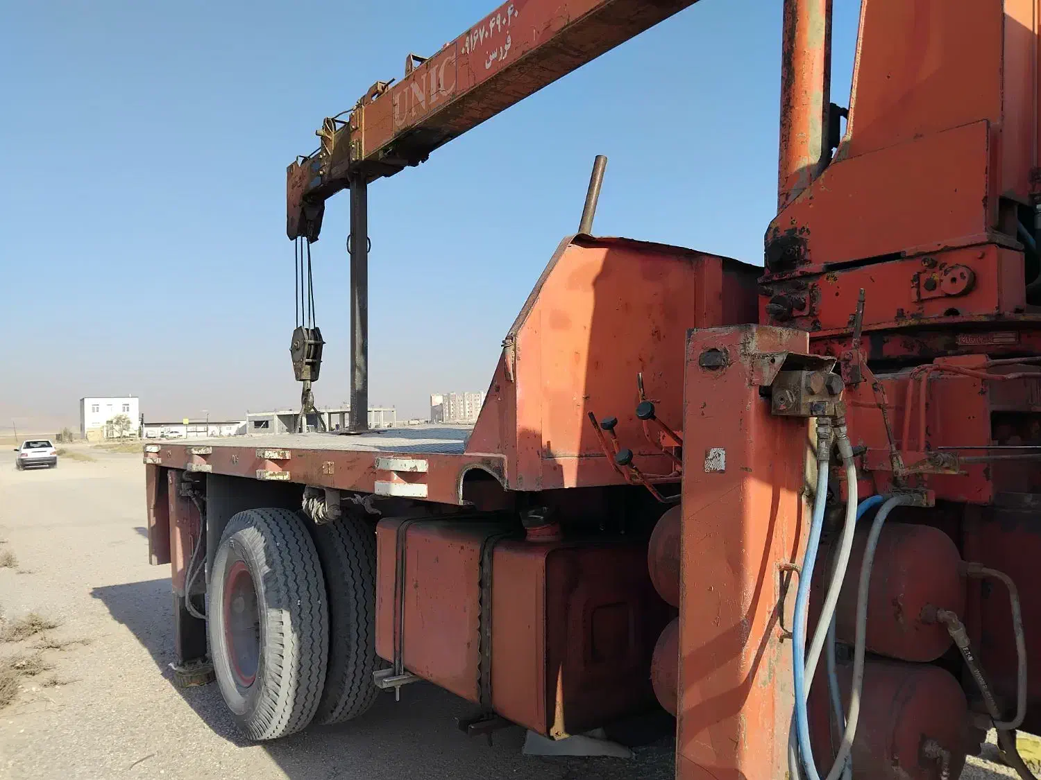 خدمات جرثقیل و لودر|خدمات حمل و نقل|تاکستان, |دیوار