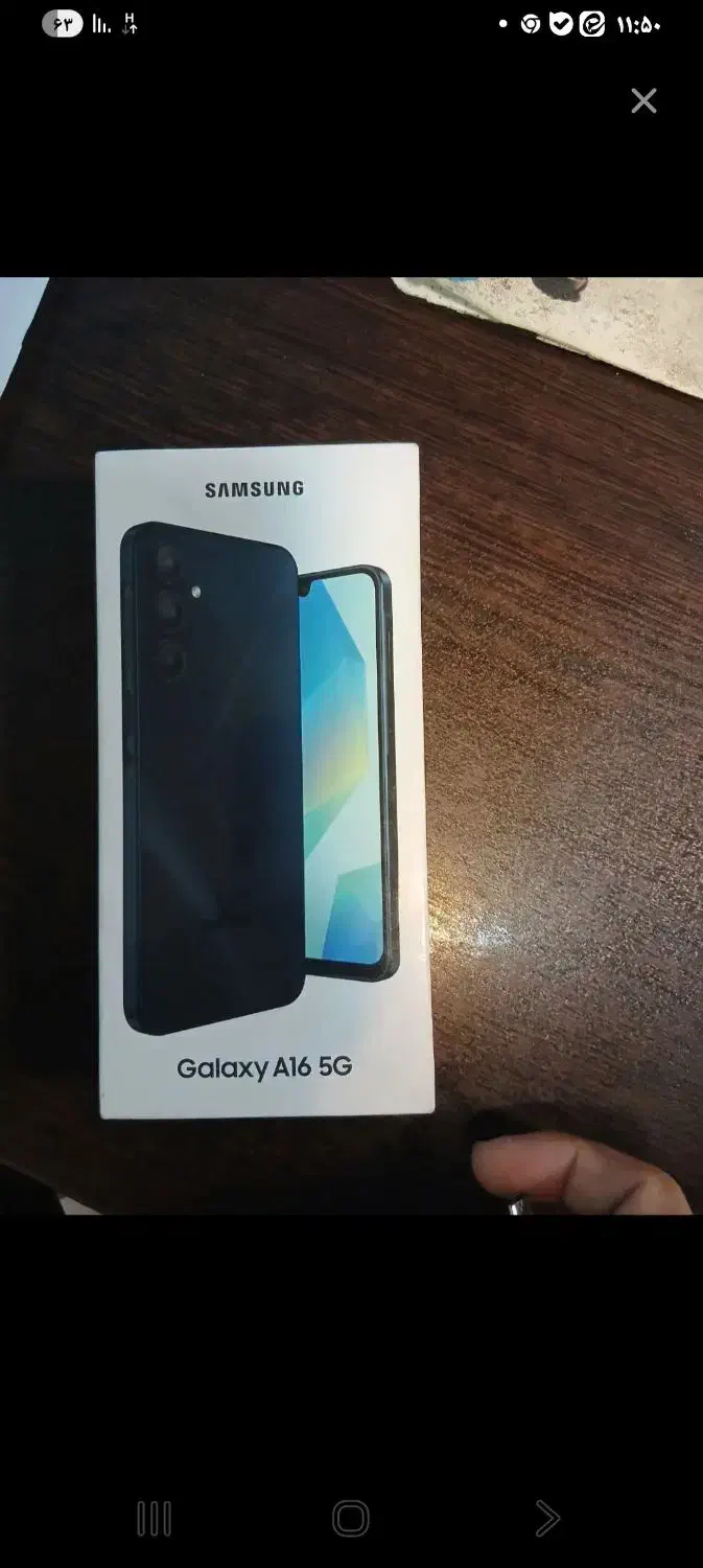 گوشی موبایل سامسونگ a16 دو سیم کارت نو آک کارت ۱۲۸|موبایل|تهران, ابوذر|دیوار