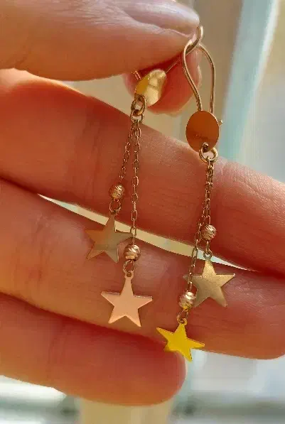 گوشوار طلا نو|جواهرات|فسا, |دیوار