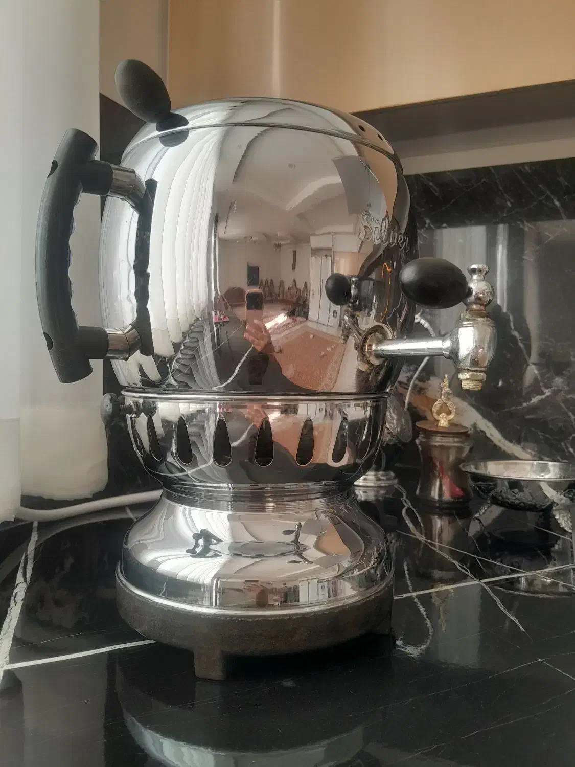 سماور گازی 8 لیتری|سماور، چای‌ساز، قهوه‌ساز|دورود, |دیوار