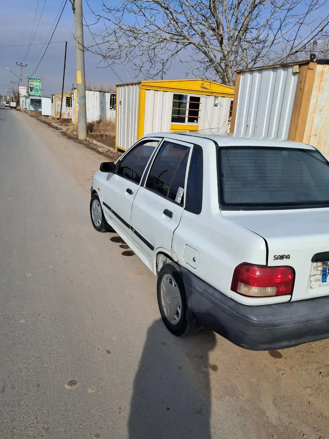 پراید سفید ۸۲|خودرو سواری و وانت|میاندوآب, |دیوار