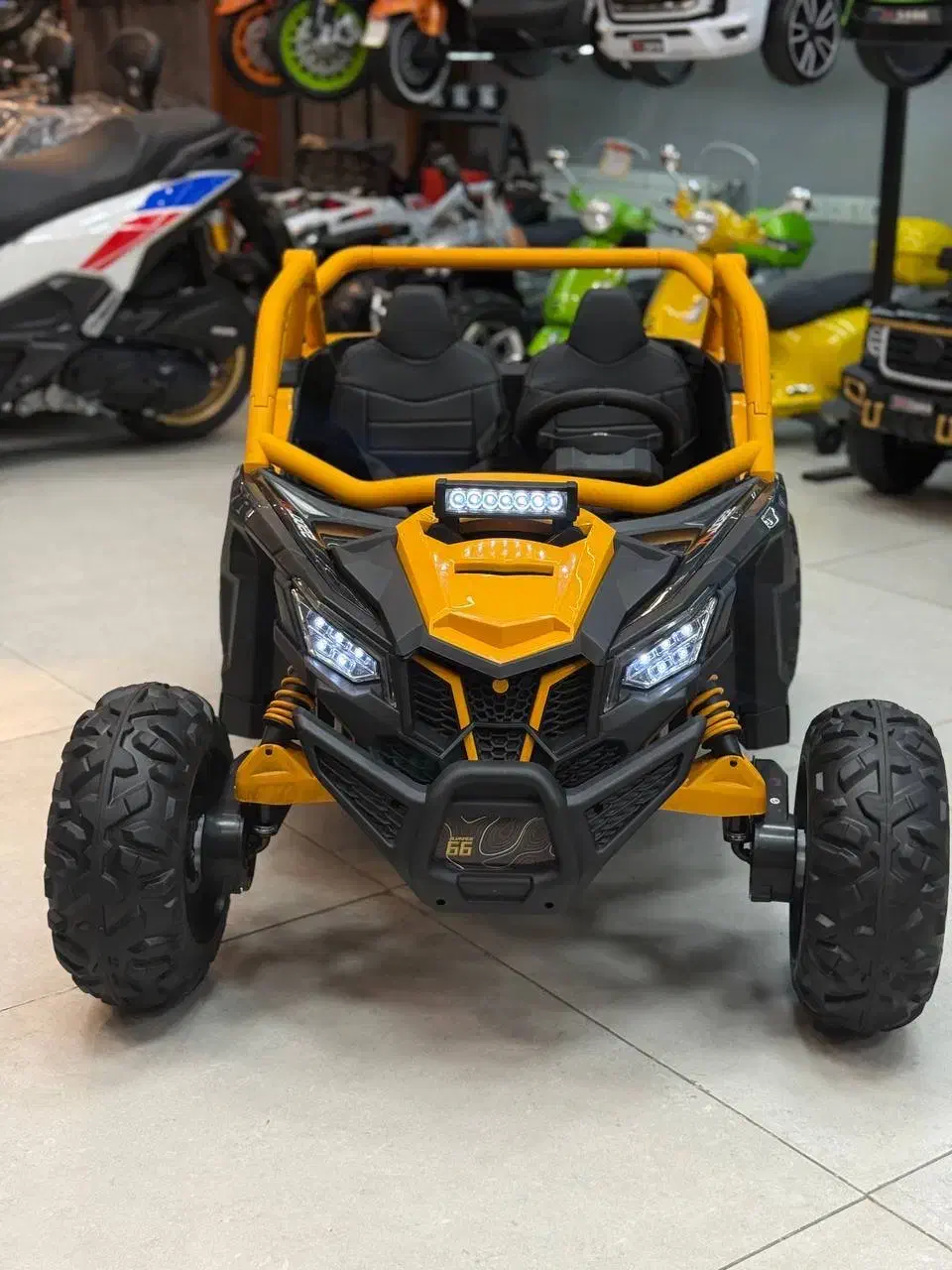 ماشین شارژی آفرودی ۲نفره قدرتی کد 1175 سام|اسباب‌‌بازی|رشت, گلسار|دیوار