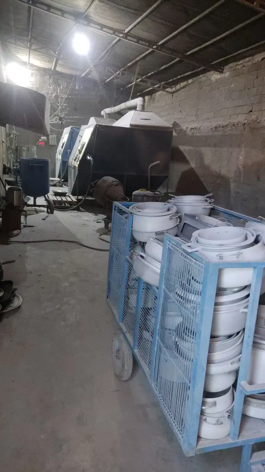 واگذاری کارگاه فعال سندبلاست با تجهیزات کامل|ماشین‌آلات صنعتی|ماهدشت, |دیوار