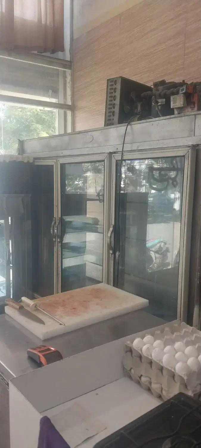 فروش یخچال سه درب طبقه دار|یخچال و فریزر|گرگان, |دیوار