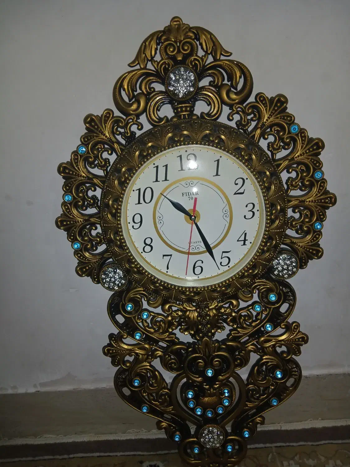 یک عدد ساعت در حد نو|ساعت دیواری و تزئینی|کوهدشت, |دیوار