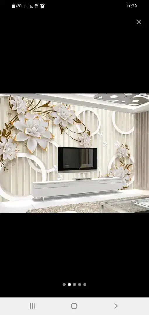 کاغذدیواری سه بعدی چاپخانه پوسترسه بعدی محمدی زبرا|خدمات پیشه و مهارت|تهران, صادقیه|دیوار