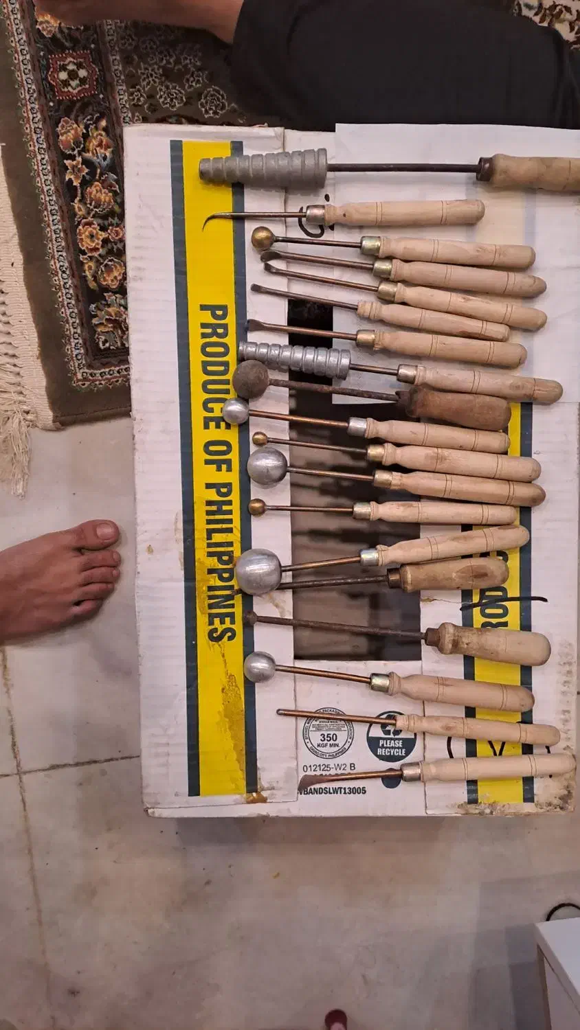 ست اتو گلسازی|صنایع دستی و سایر لوازم تزئینی|تهران, خواجه نظام الملک|دیوار