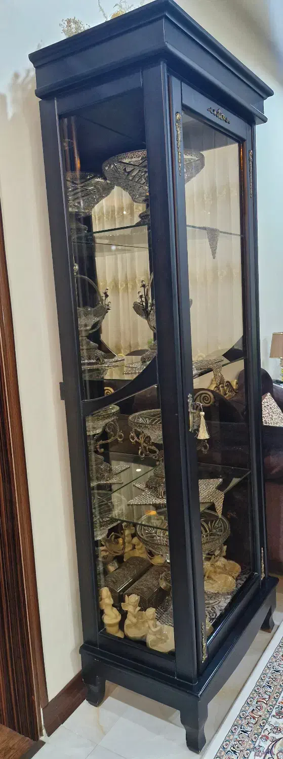 ویترین چوبی شیک|بوفه، ویترین، کنسول|پردیس, فاز ۱|دیوار