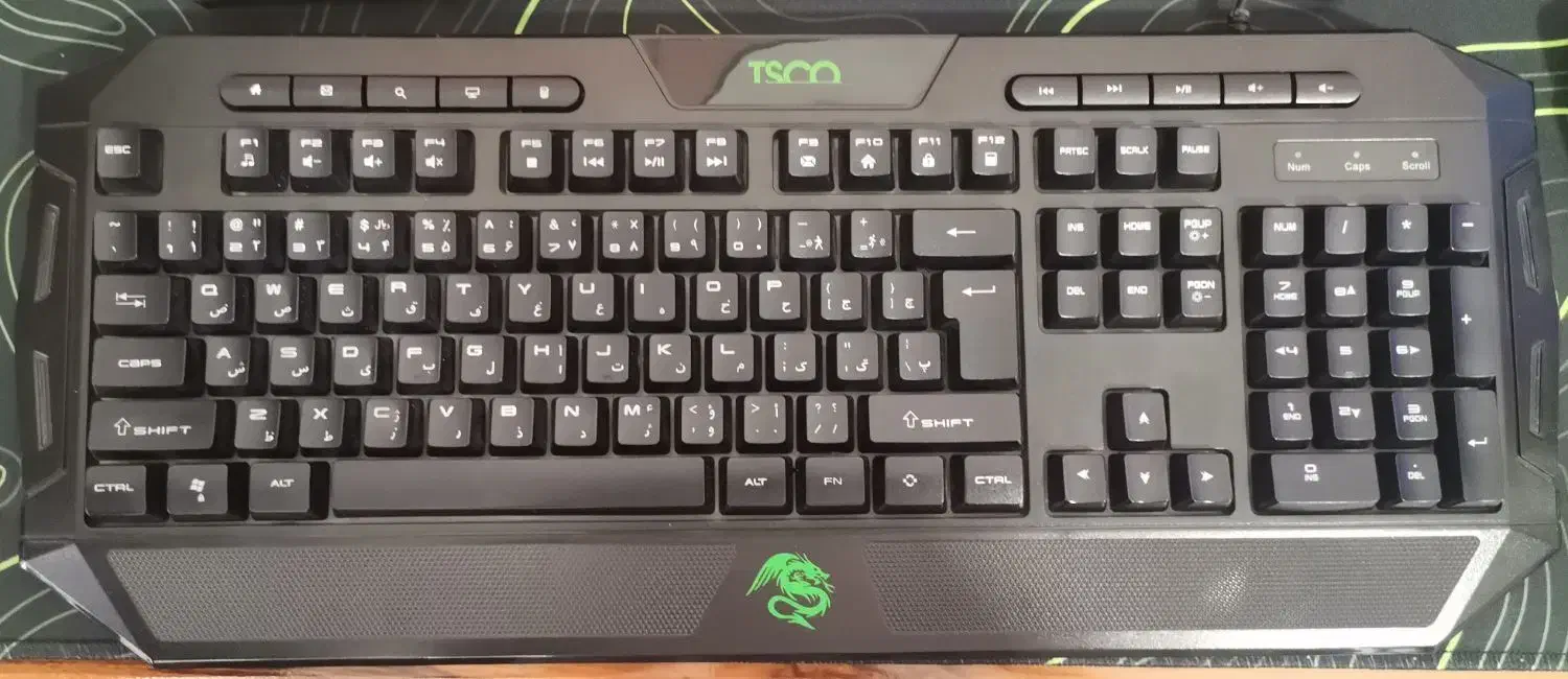 کیبورد گیمینگ تسکو|قطعات و لوازم جانبی رایانه|ملایر, |دیوار