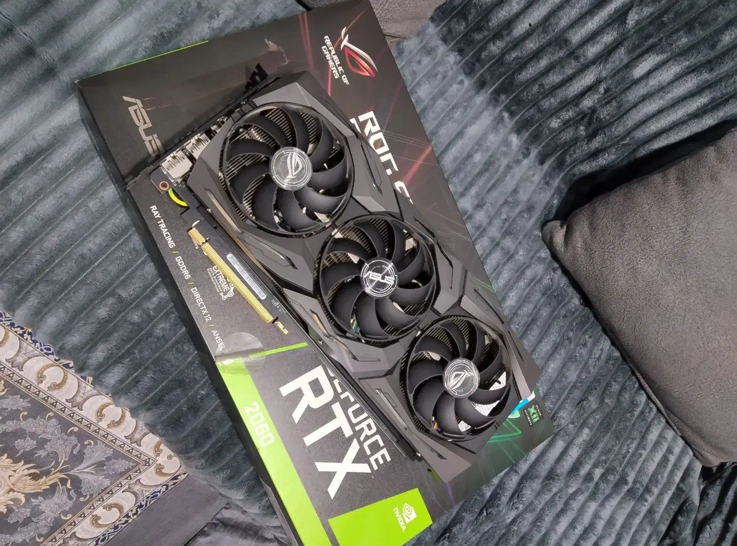 گرافیک RTX 2060 ROG Starix DDR6|قطعات و لوازم جانبی رایانه|نسیمشهر, |دیوار