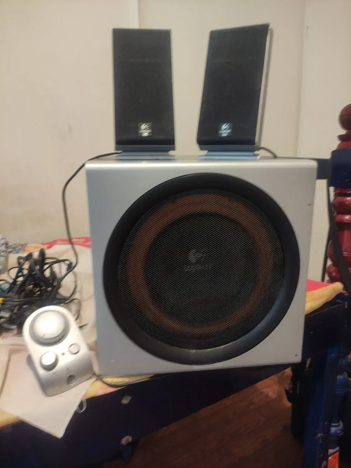 اسپیکر logetich z 2300|قطعات و لوازم جانبی رایانه|اصفهان, میرعماد|دیوار