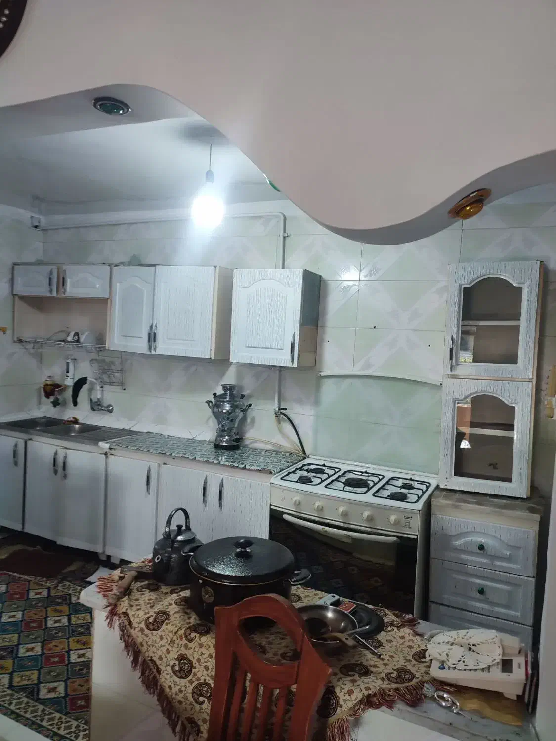 کابینت و گاز ۵ شعله و سینک|اجاق گاز و لوازم برقی پخت‌وپز|گرگان, |دیوار
