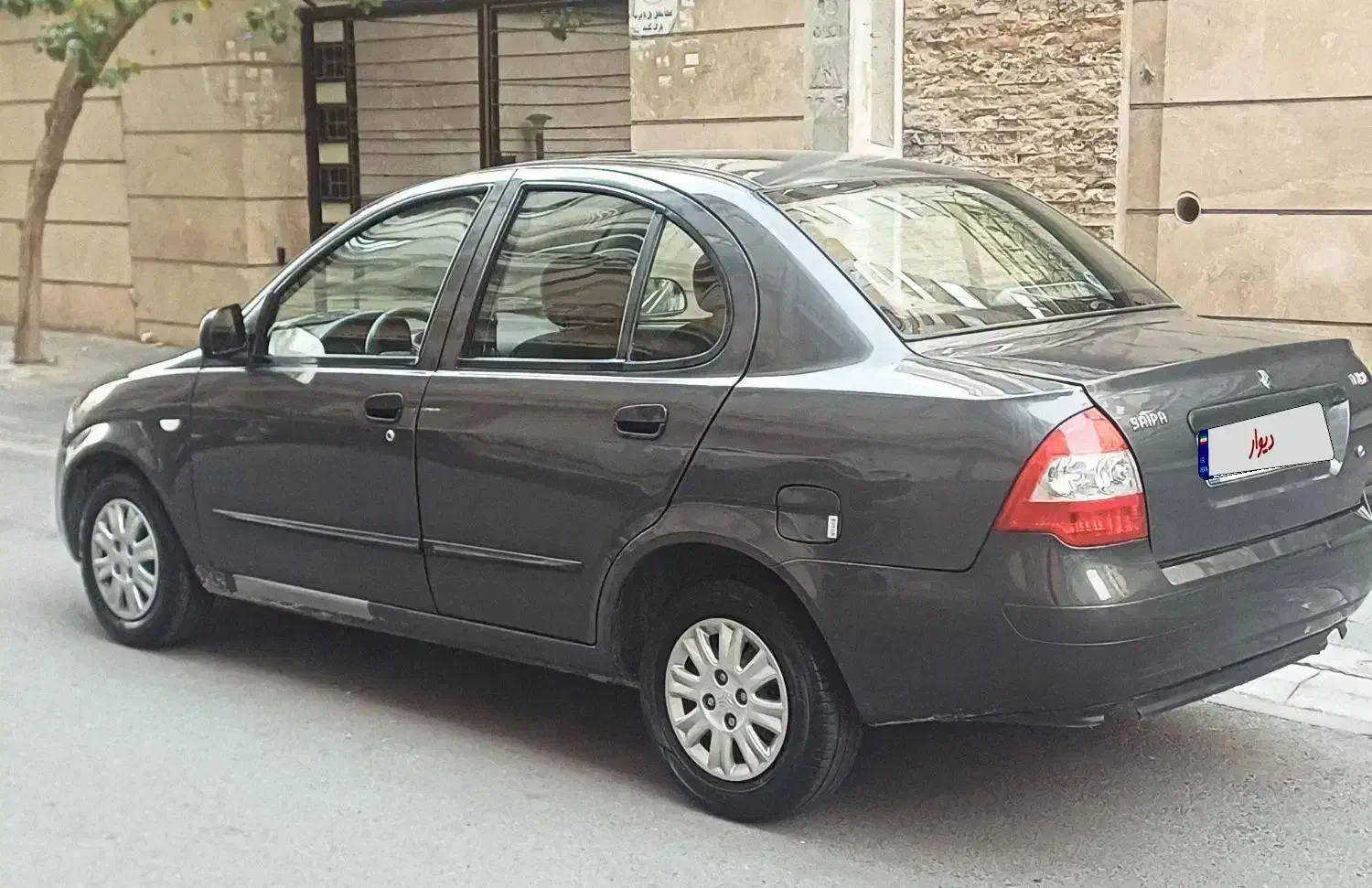 تیبا صندوقدار مدل 1395 سالم|خودرو سواری و وانت|تهران, تولید دارو|دیوار