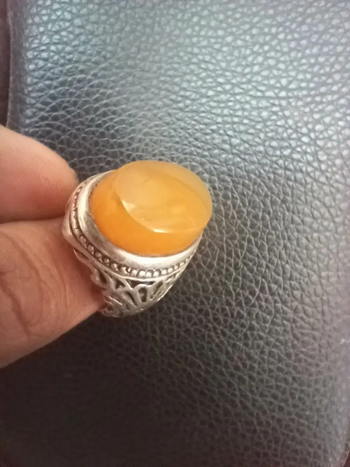 انگشتر عقیق یمنی اصل|جواهرات|قم, حنیف نژاد|دیوار