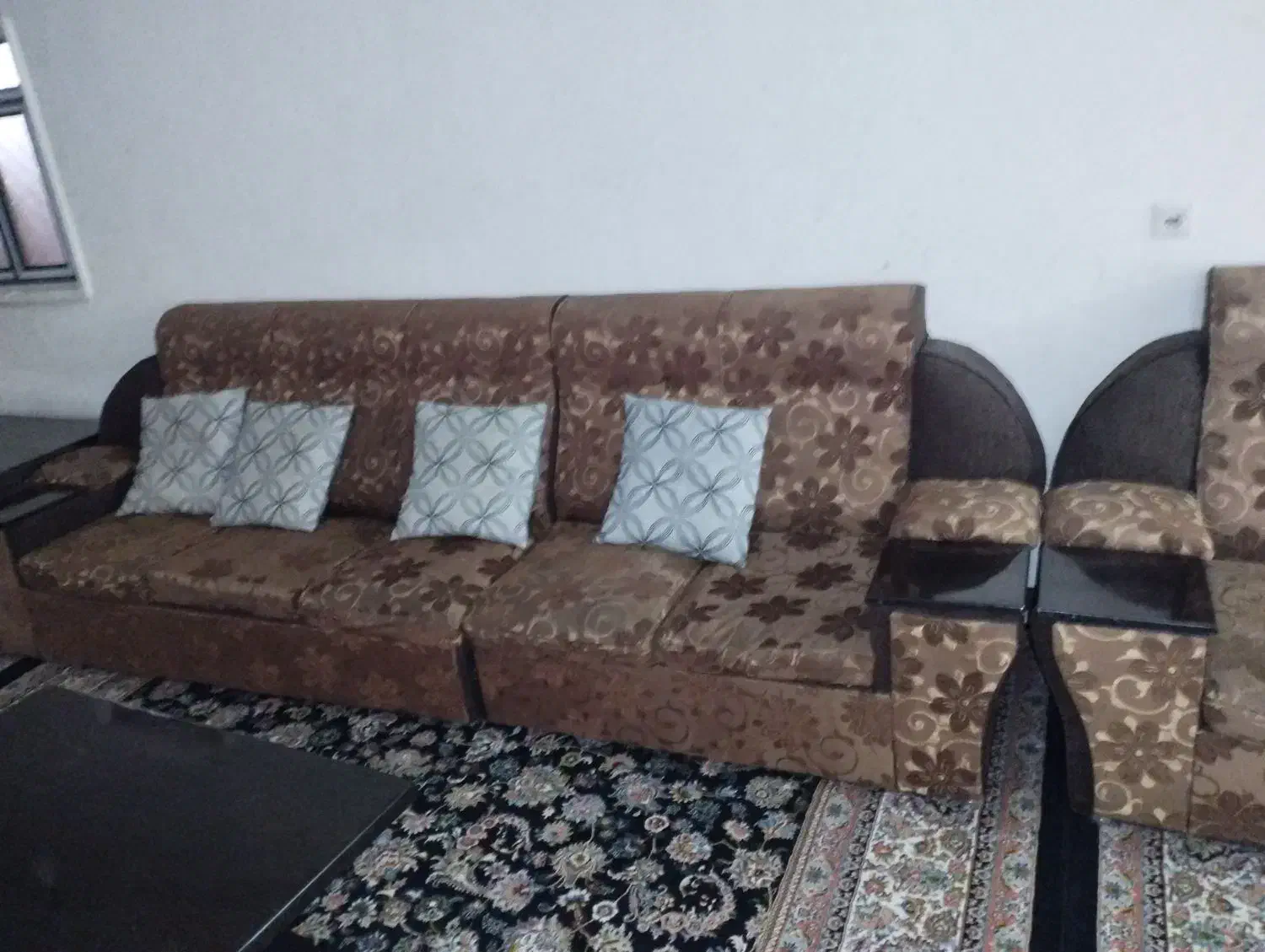 مبل و آترا با زیر تلویزیونی|مبلمان اداری|دهدشت, |دیوار