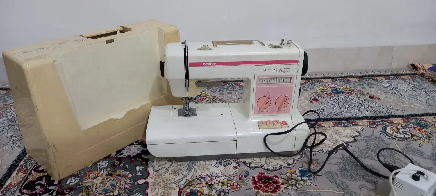 چرخ خیاطی برادر۱۲نقش ژاپن|چرخ خیاطی و ریسندگی|سرپل ذهاب, |دیوار