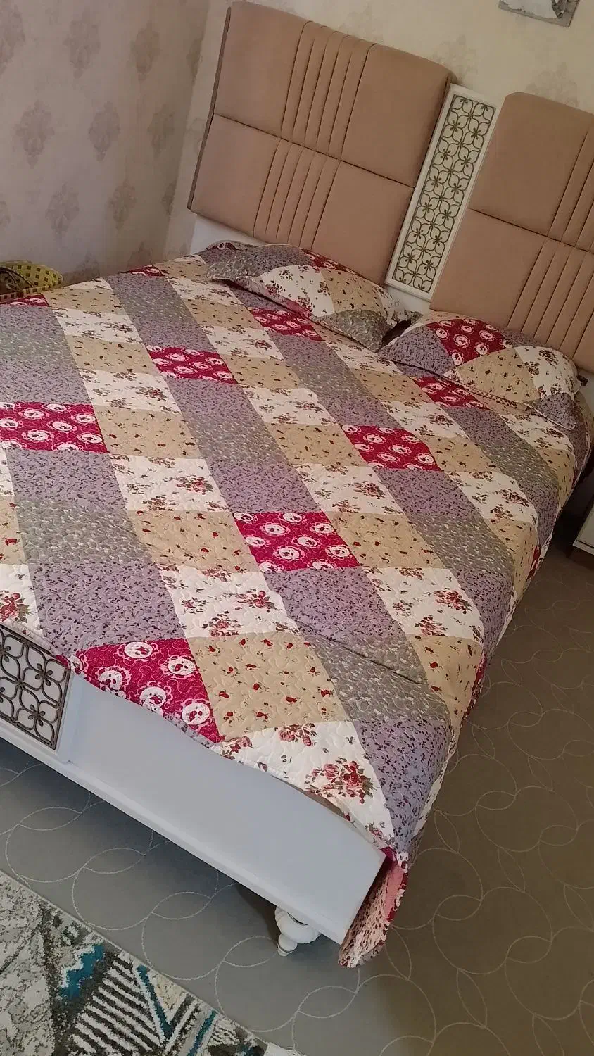 تخت خواب ۲ نفره|تخت و سرویس خواب|زاهدان, |دیوار