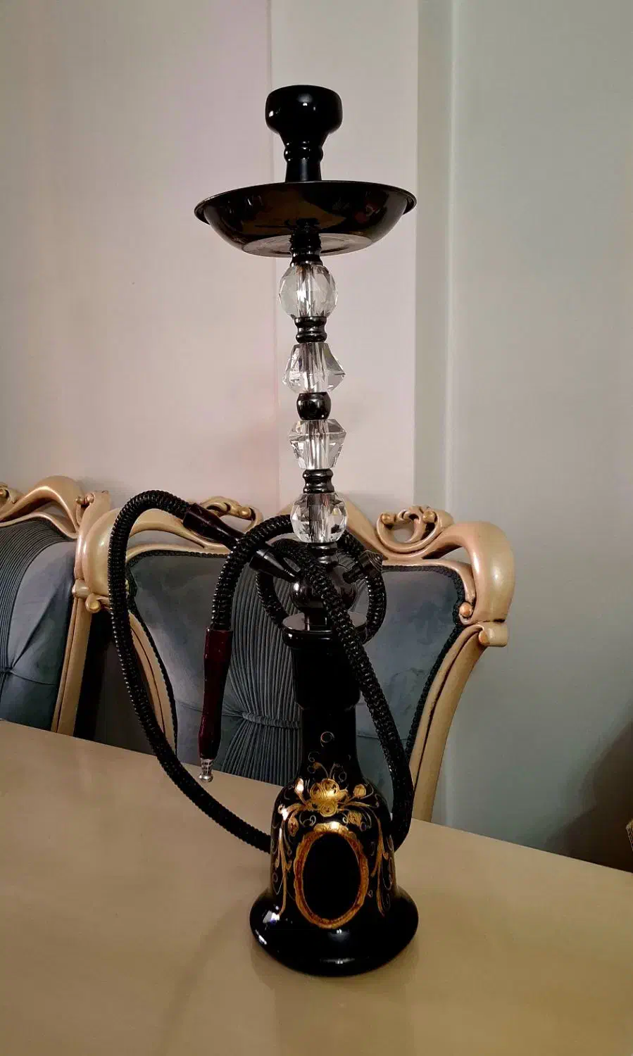 قلیان لوکس کریستال سالم و بینظیر|کلکسیون و سرگرمی|تهران, علم و صنعت|دیوار