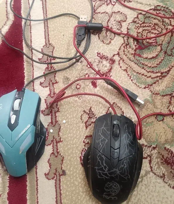 2 عدد ماوس|قطعات و لوازم جانبی رایانه|شیراز, شهدای شهرک سعدی|دیوار