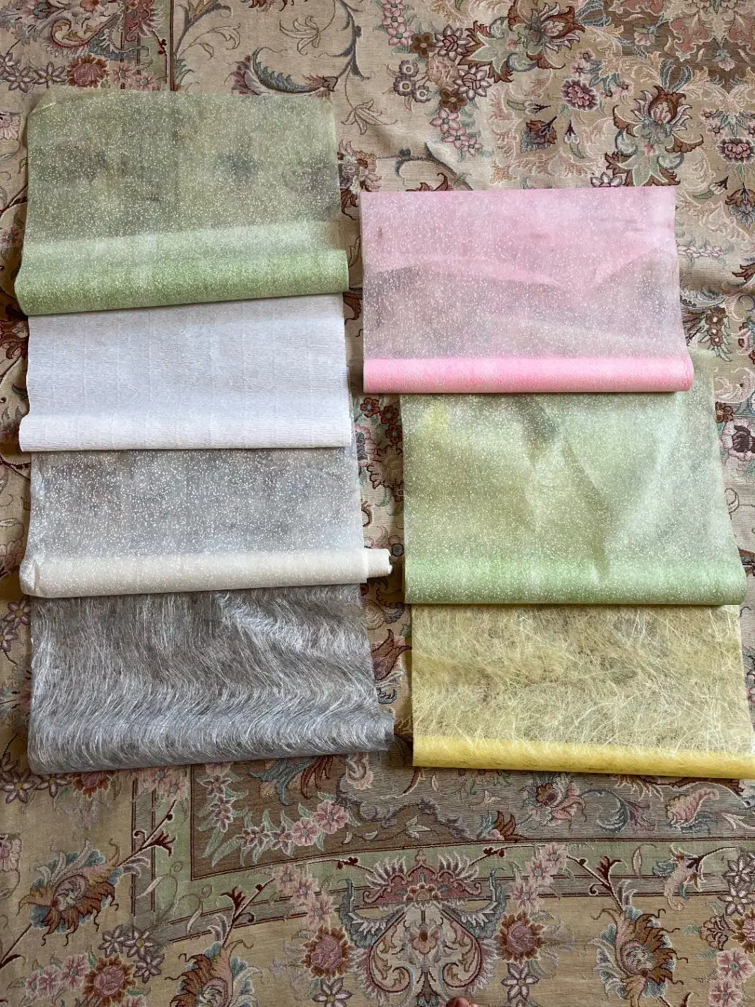 فوم و تیوب پارچه کنفی کادویی|صنایع دستی و سایر لوازم تزئینی|تهران, باغ فیض|دیوار