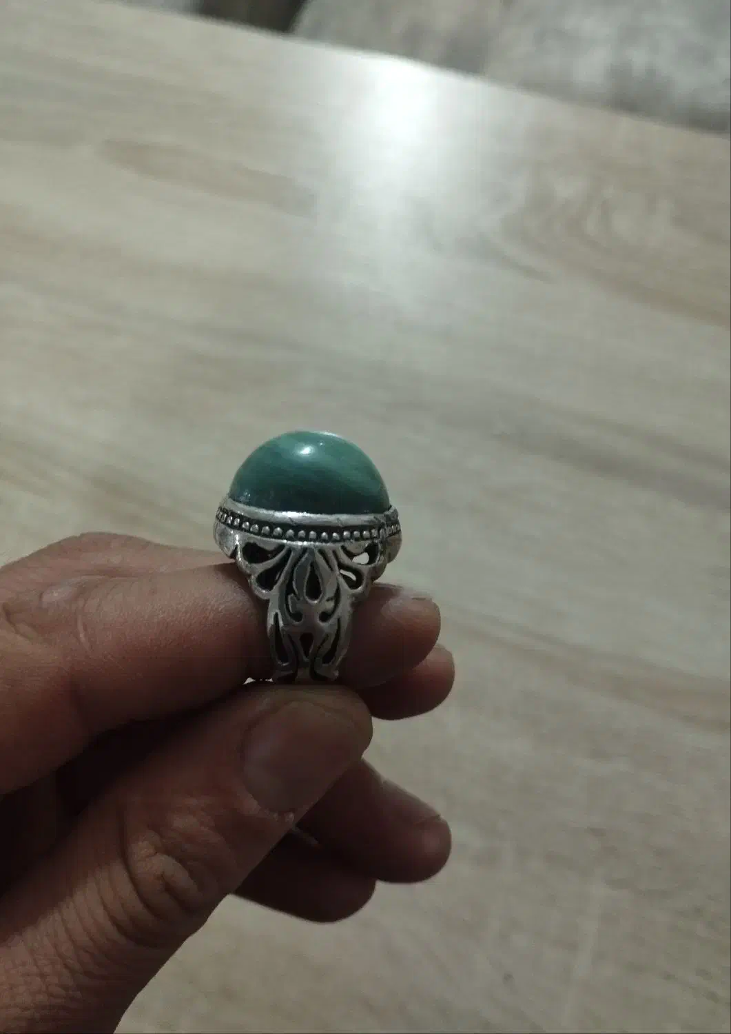 انگشتر نقره|کلکسیون اشیاء عتیقه|شیراز, ارم|دیوار