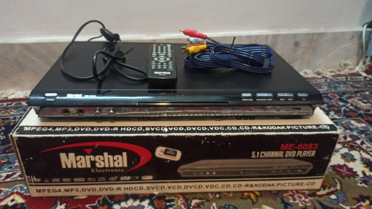 دستگاه دی‌وی‌دی در حد|پخش‌کننده DVD و ویدیو|قم, زاد|دیوار