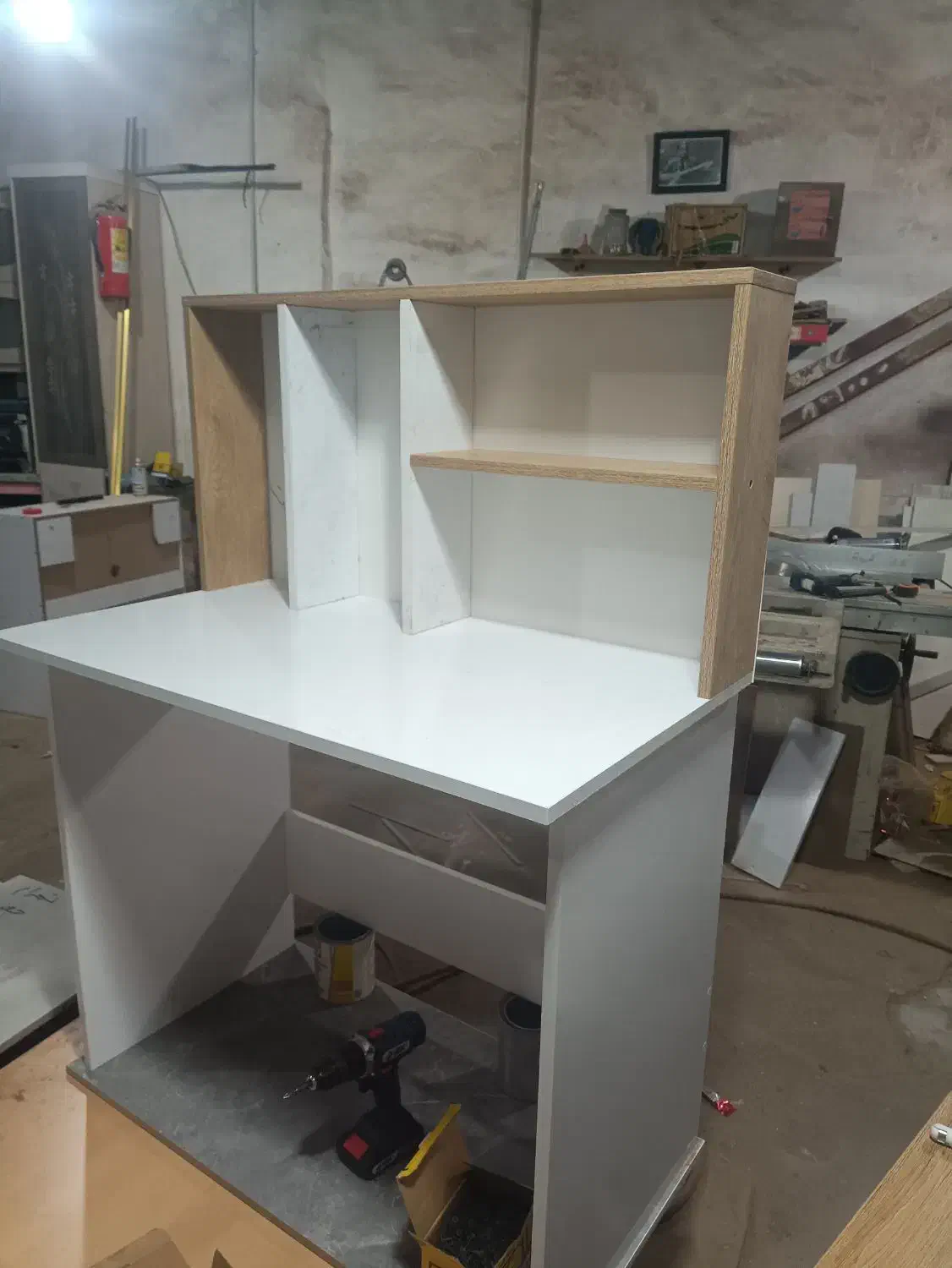 میزتحریرکتابخانه دار|میز تحریر و کامپیوتر|کرمان, |دیوار