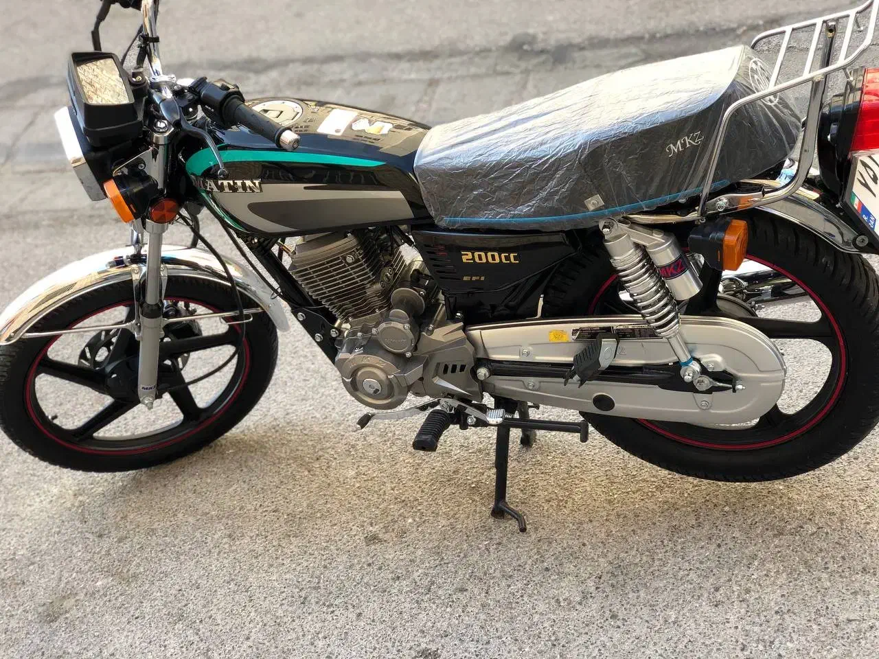 متین ۲۰۰زنجیر تایم|موتورسیکلت|سمنان, |دیوار