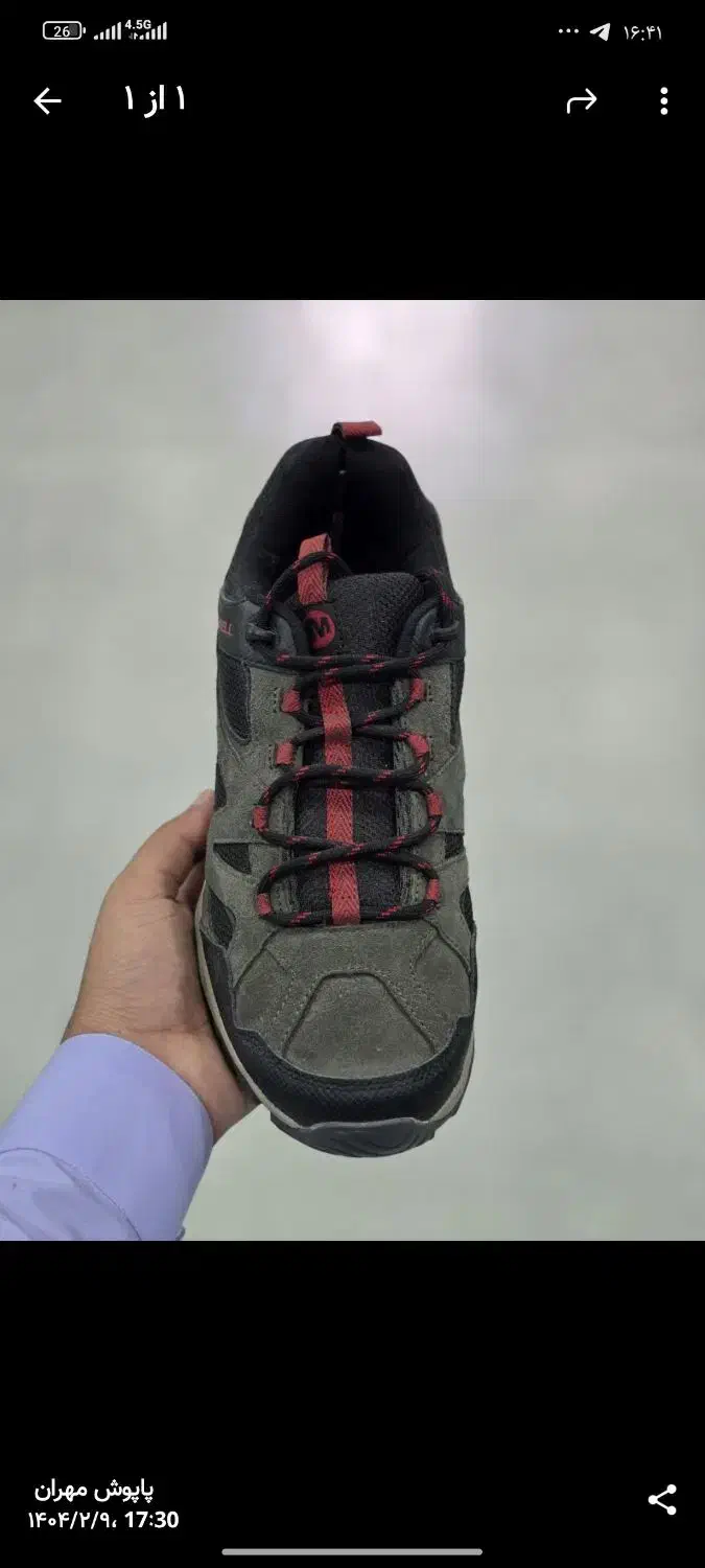 پوتین اورجینال و آکبند Merrell|کیف، کفش، کمربند|قزوین, |دیوار