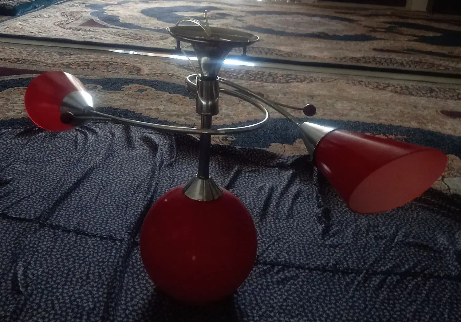 لوستر سه شاخه|لوستر و چراغ آویز|ابهر, |دیوار